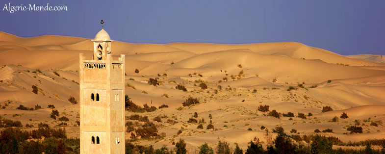 Vue sur un minaret d'El Oued