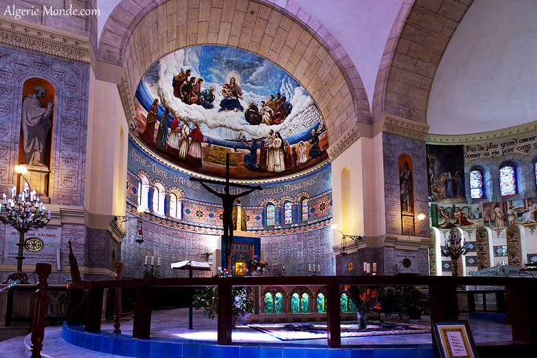 Intrieure Basilique Notre-Dame d'Afrique Alger