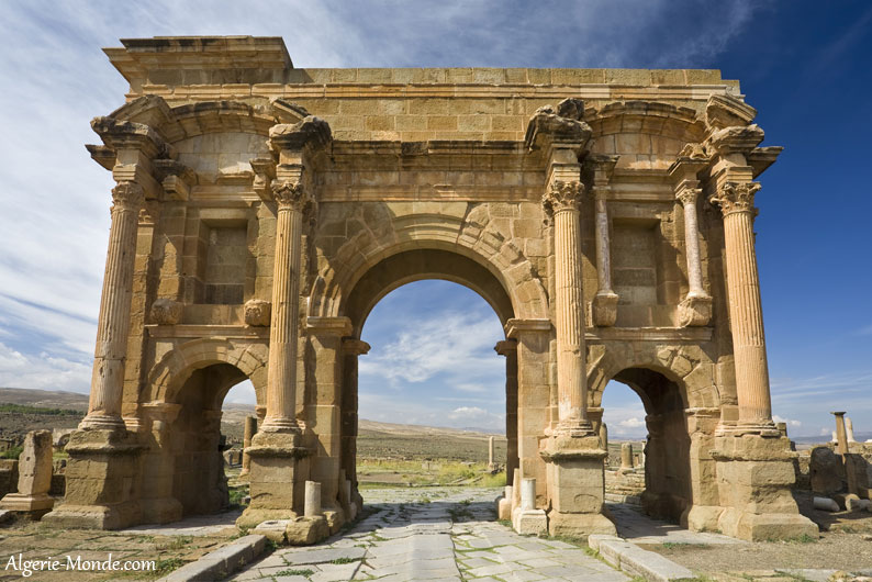 L'Arc de Trajan  Timgad