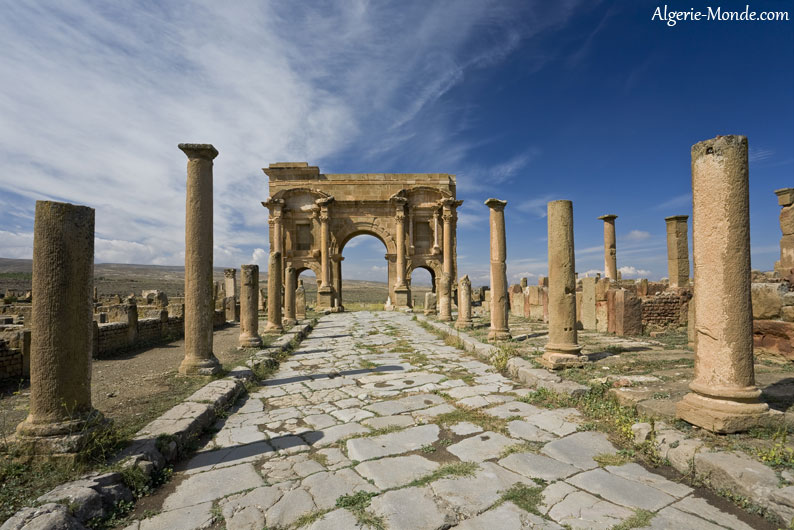 L'Arc de Trajan  Timgad