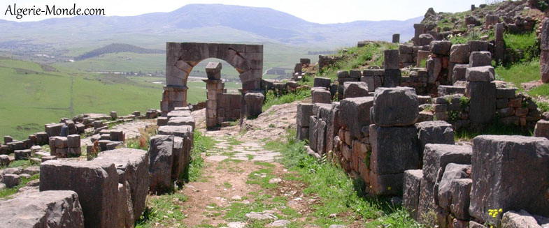 Les ruines de Tiddis